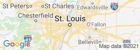 Saint Louis map